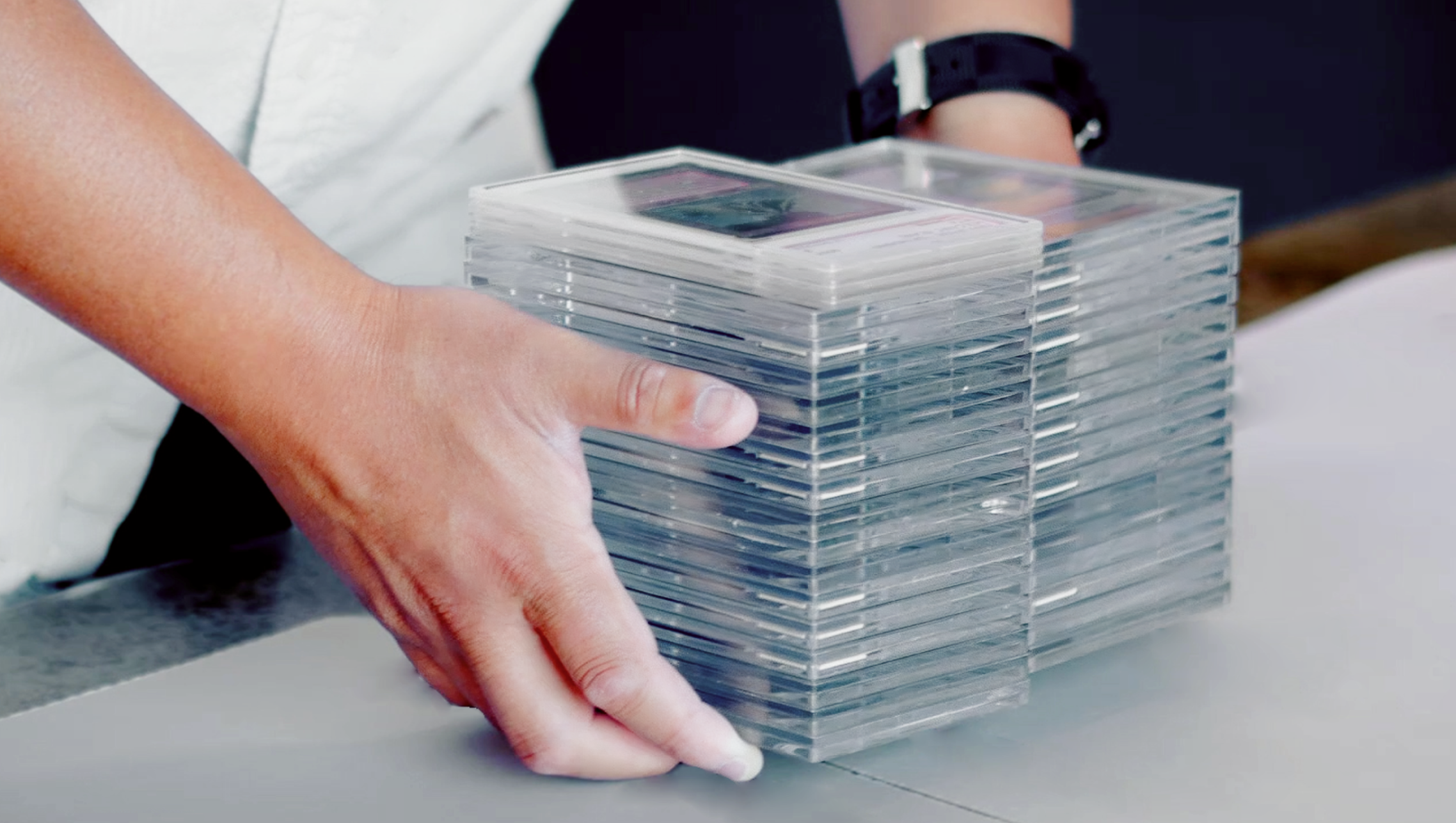 Sending collectibles to the eBay vault