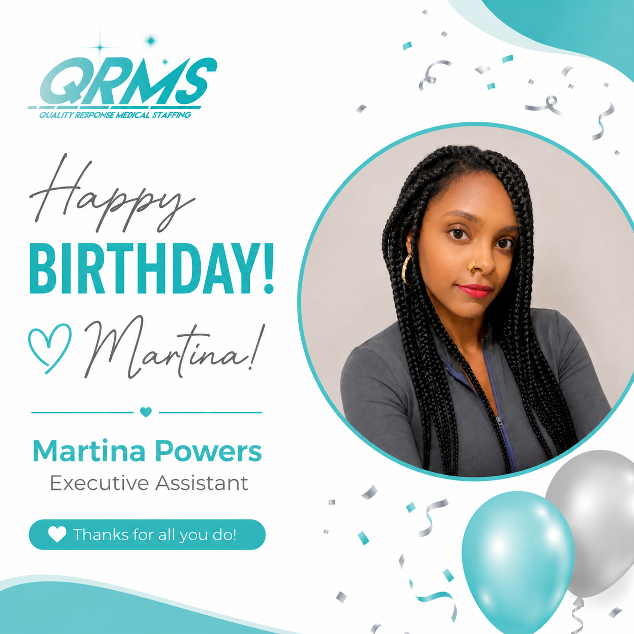 Happy Birthday Martina!