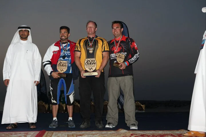 2011 Dubai International Parachuting Competition 1st place Distance