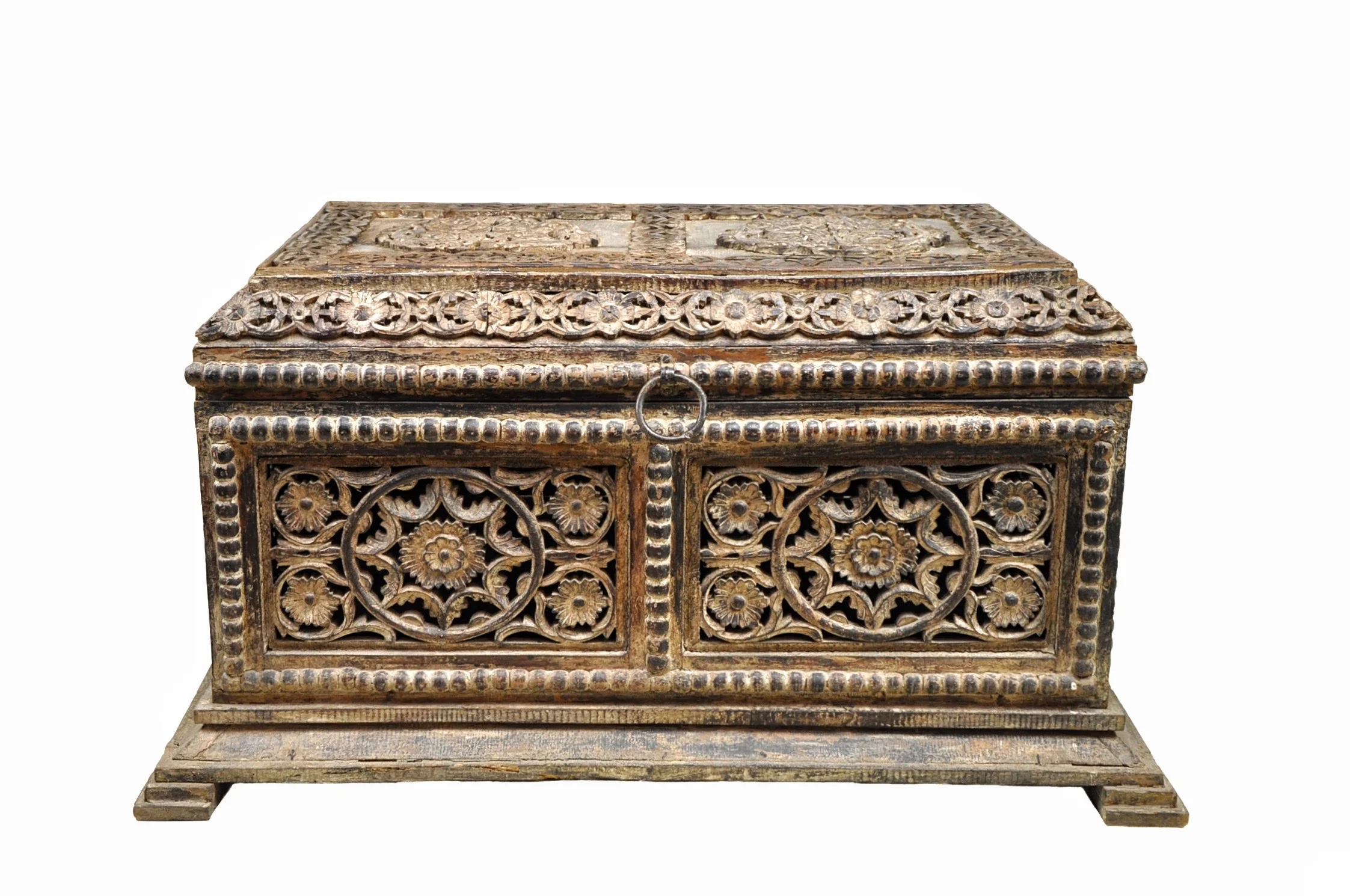 ornate indian storage chest