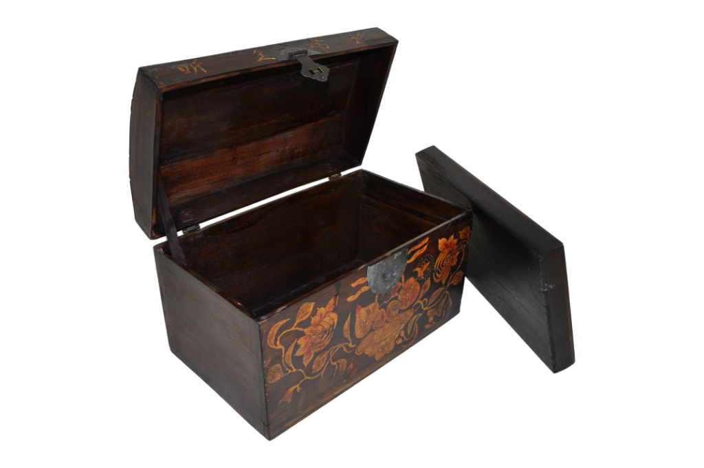 hand painted chinese chest