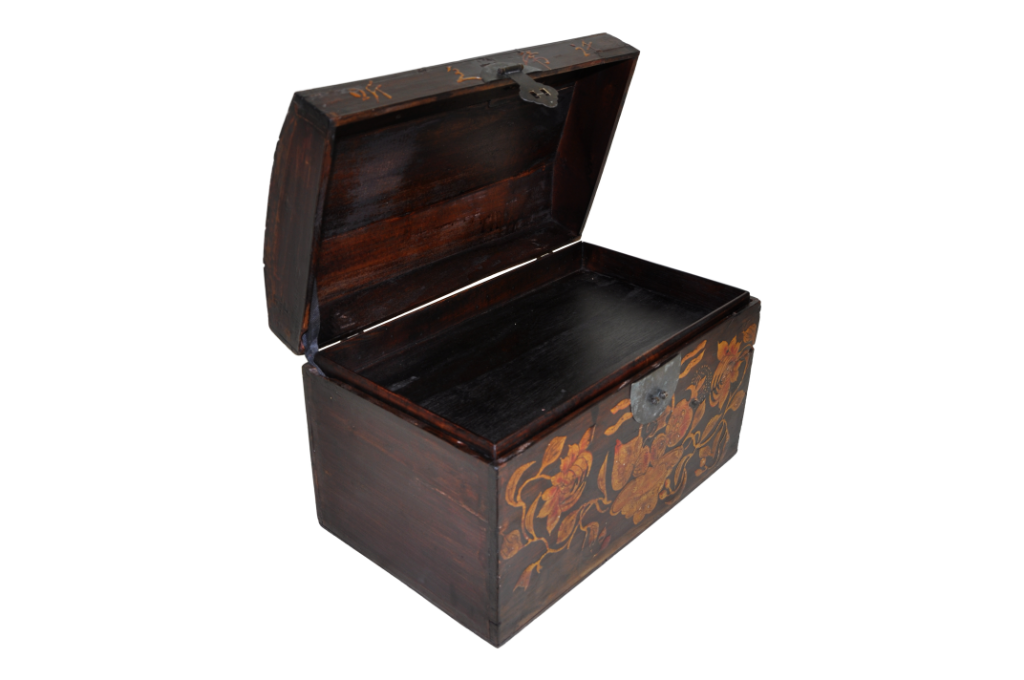 hand painted chinese chest
