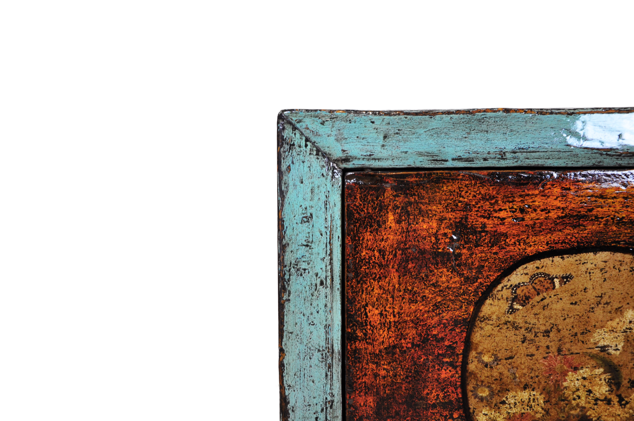 Kunming Cabinet with Butterflies Detail