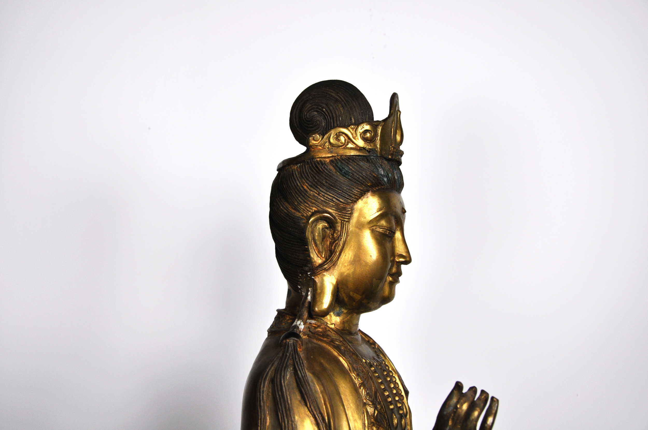 Bronze Guanyin Statue Asia America