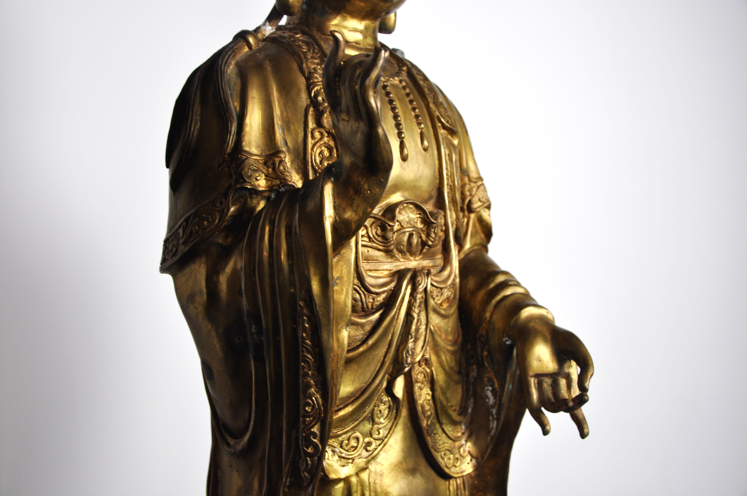 Bronze Guanyin Statue Asia America