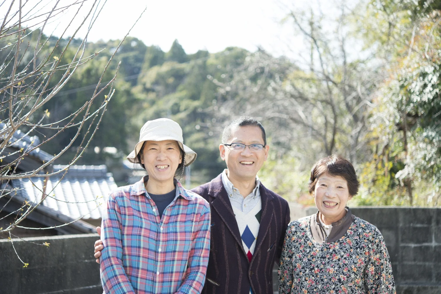 ファーム長崎さんとお母様と記念に。