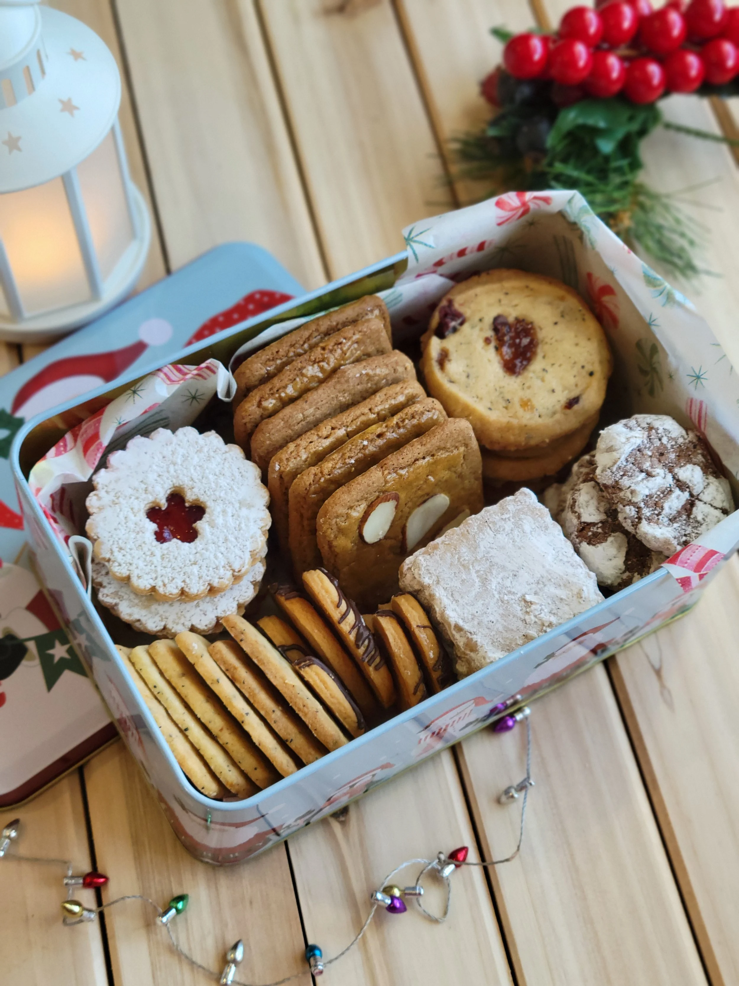 $30 LARGE COOKIE TIN 