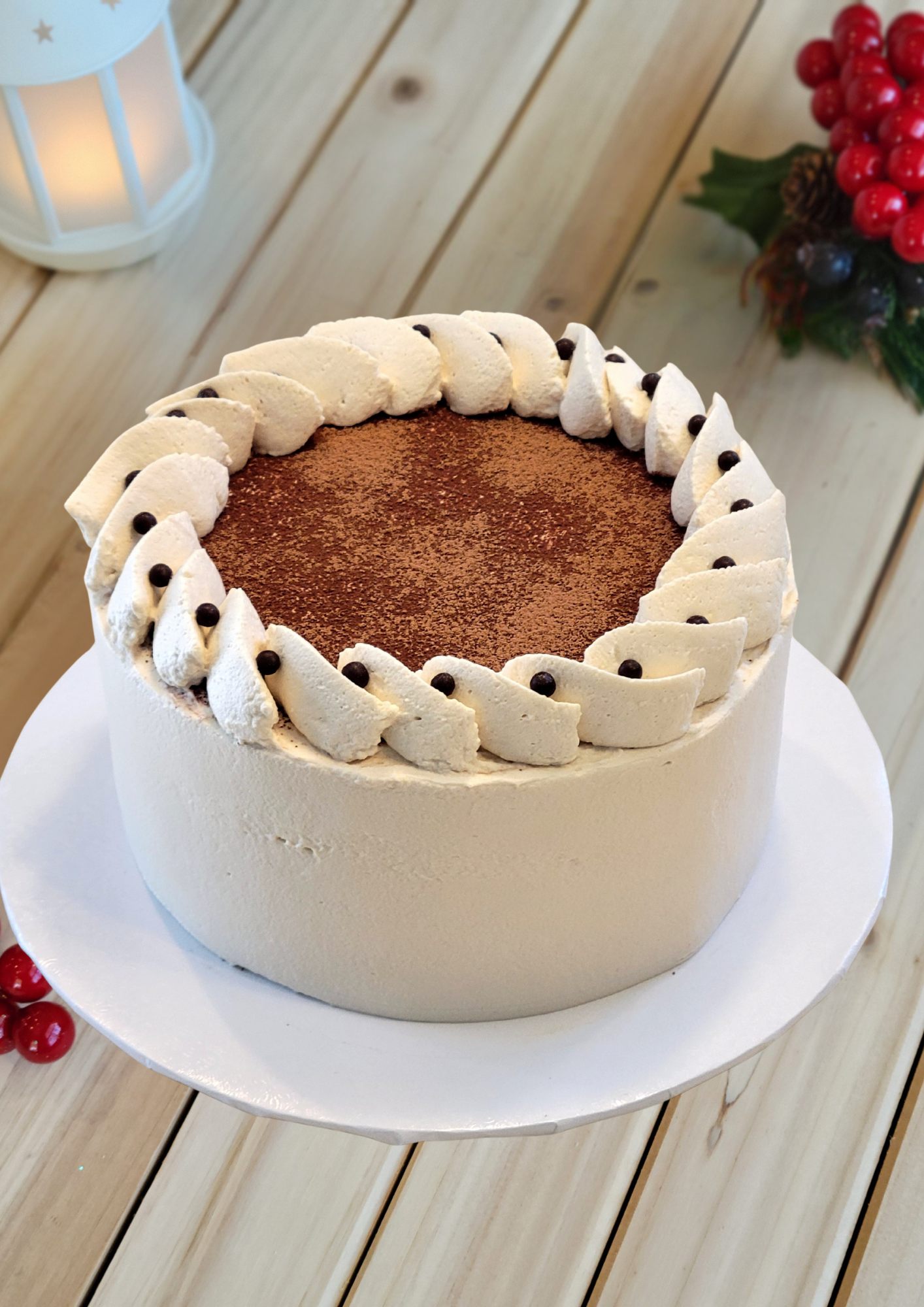 $40 MOCHA TRES LECHES  8"CAKE 