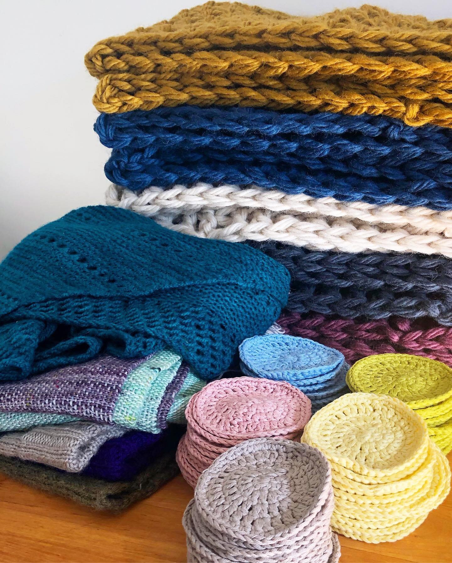 Making sure I&rsquo;m all stocked up for the @curvecollectivenz Plus Size market! 
So excited about this one - I&rsquo;ll have my knit and crochet products for sale but there&rsquo;ll be heaps of amazing people selling a range of clothing too! 
.
.
.