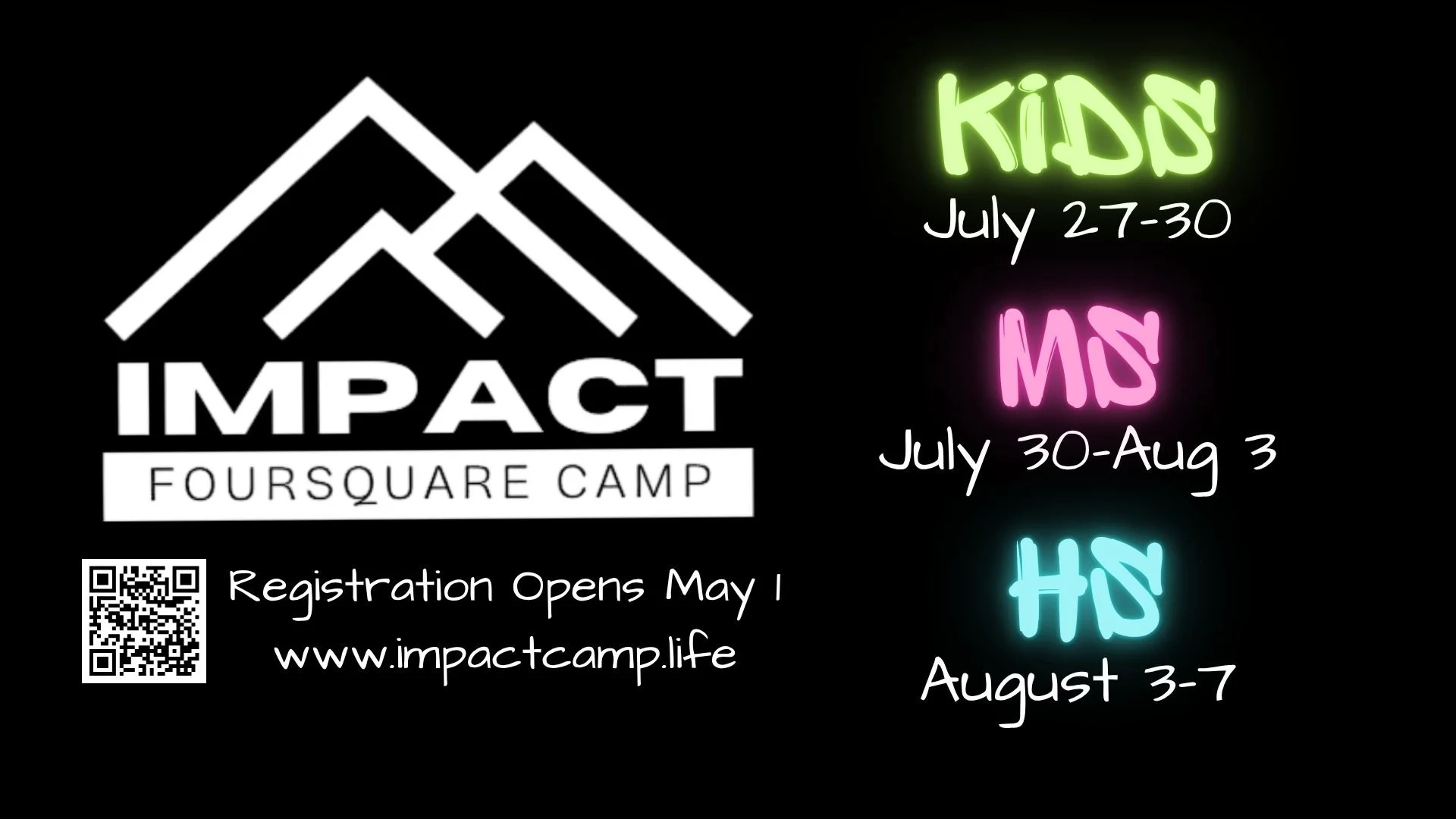 IMPACT summer camps
