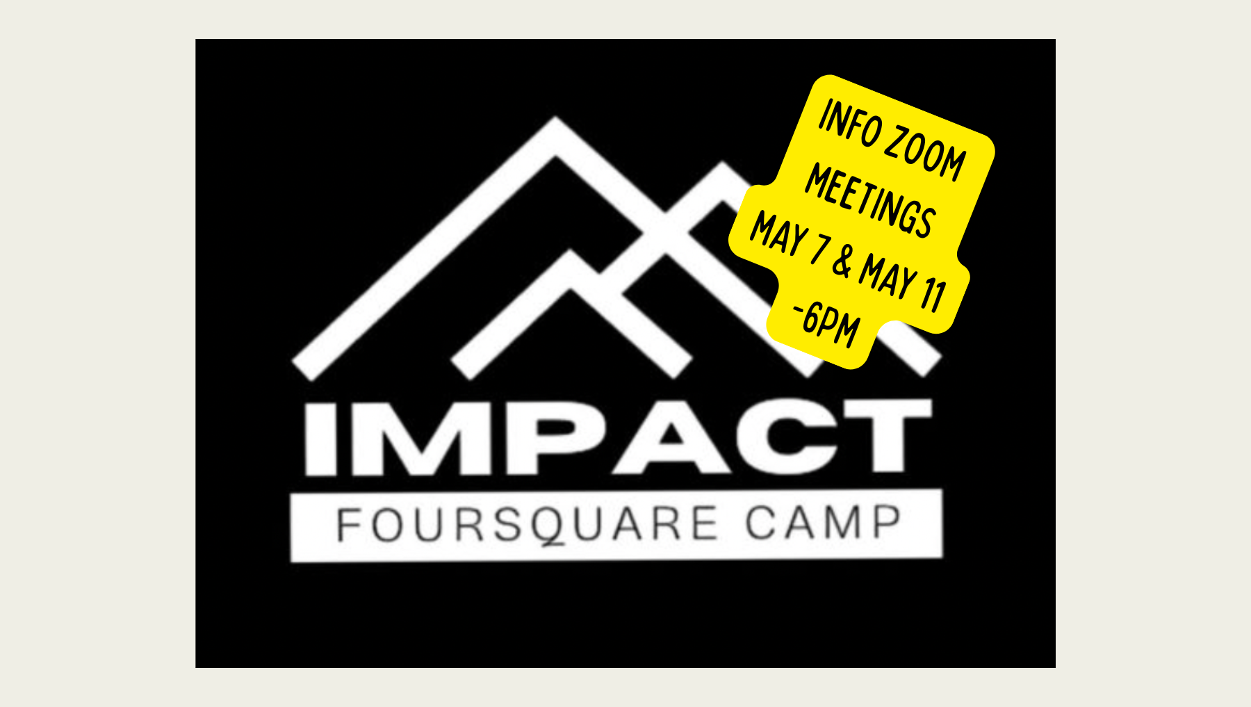 CAMP INFO ZOOM