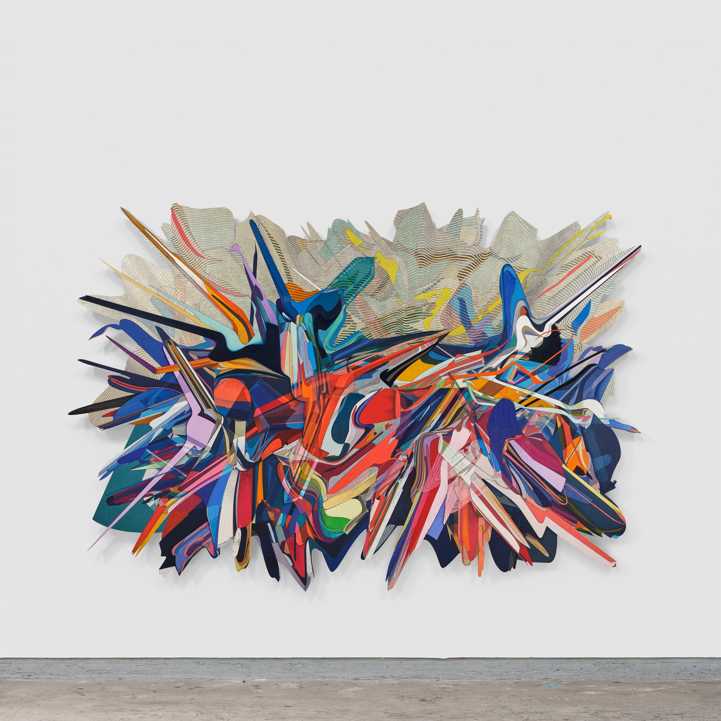 Monolito Oil & Acrylic on Linen mounted on Panel, 214 x 334 cm, 2023 by Omar Rodriguez-Graham-Muro.jpg