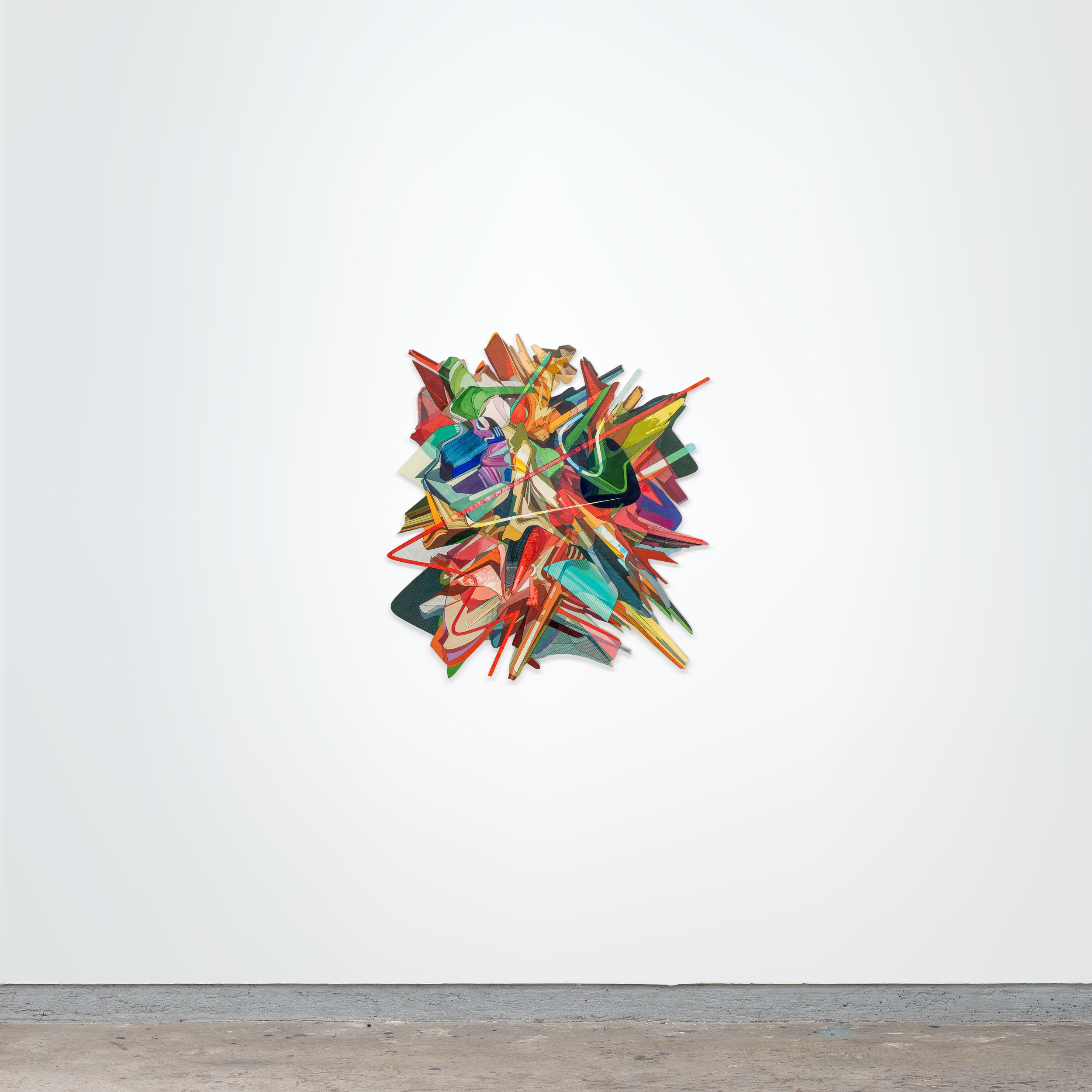 Mantis Arcoiris Oil & Acrylic on Linen mounted on Panel 100 x 93 cm 2023 by Omar Rodriguez-Graham-Muro.jpg