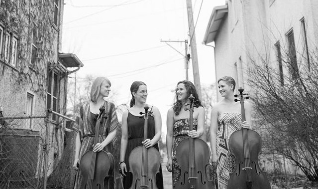 Four female cellists in flowing dresses playing original arrangements of popular songs, from Brittany Spears to Broadway to Bach...you've got to check this out!