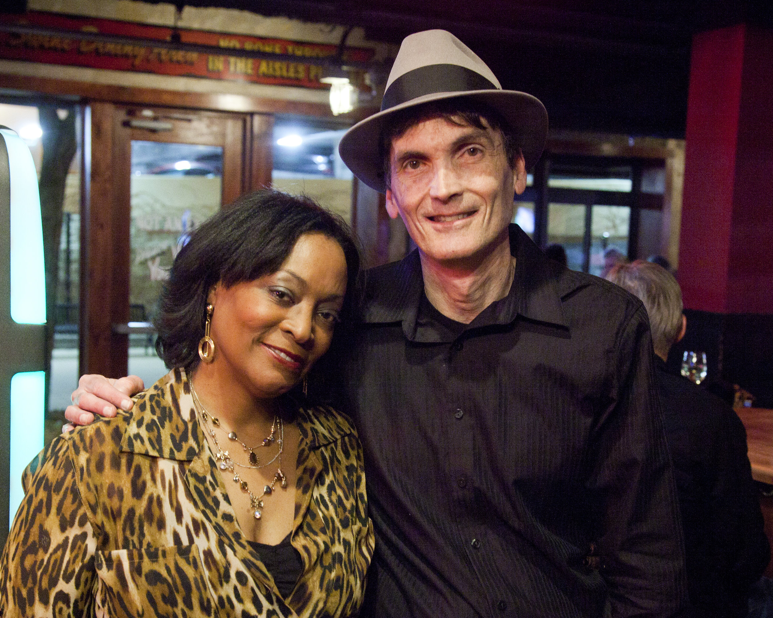 Lila Ammons and Paul Barry.