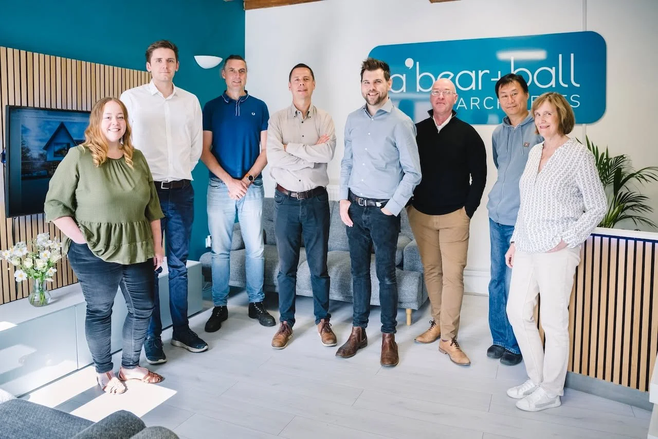 We enjoyed another year of growth at A&rsquo;Bear and Ball Architects in 2025, including highlights such as:

Growing the team &ndash; appointment of Senior Architect and Studio 
Continuation of our work experience programme offering to local seconda