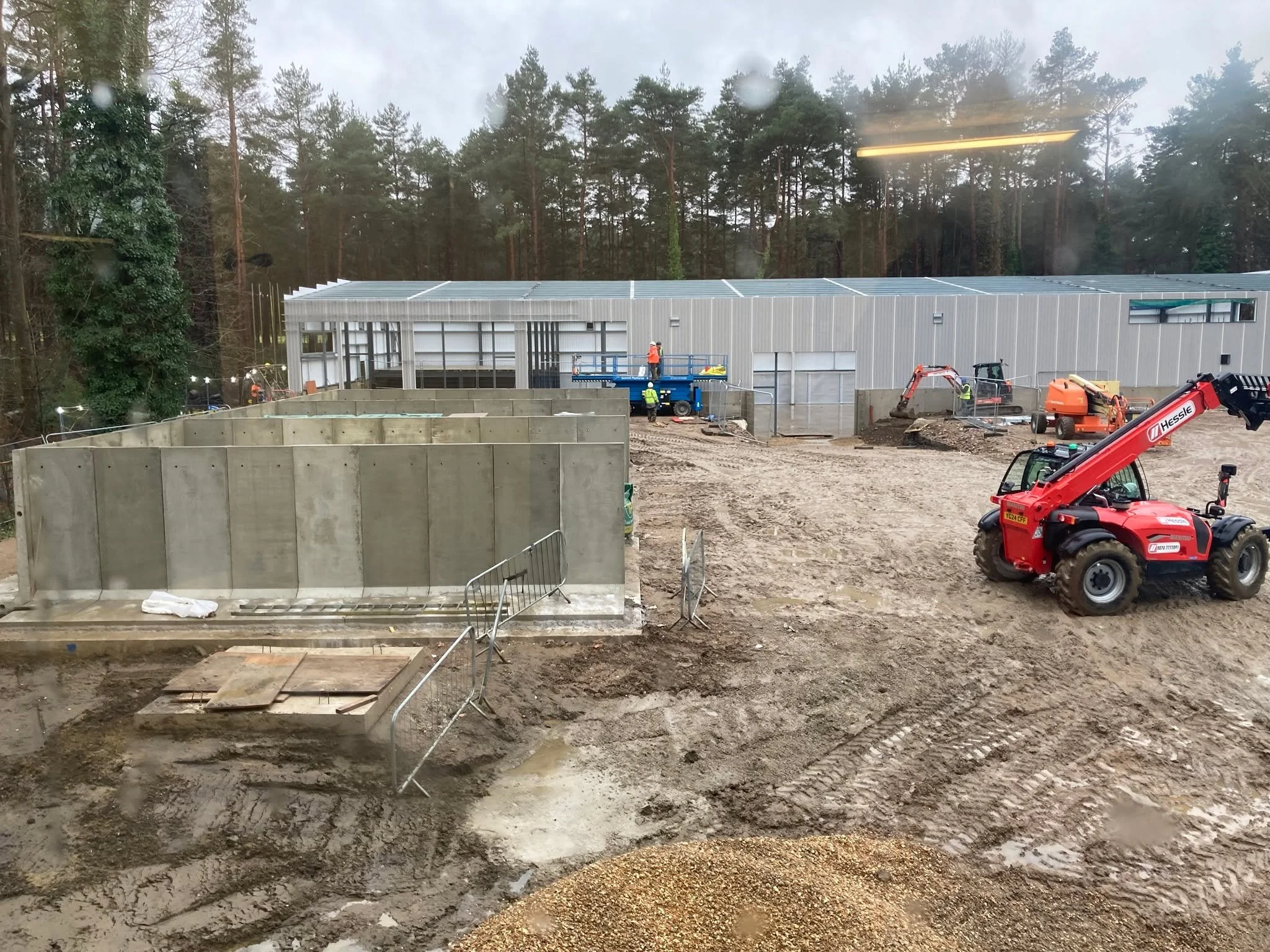 We visited the &lsquo;Greenkeepers Compound&rsquo; project at @sunningdalegcc last week, where we&rsquo;re acting as Delivery Architect. A significant amount of work took place below ground towards the end of last year to form the basement and since 