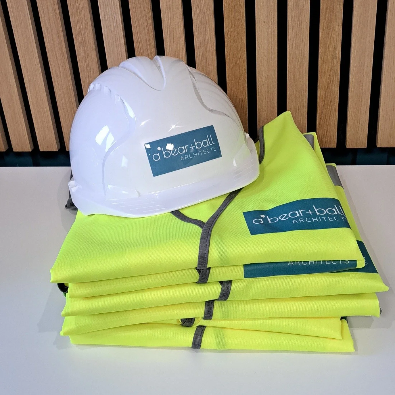 Safety and professionalism go hand-in-hand - our newly branded protective gear will keep everyone compliant and safe on site! 

Our architects don&rsquo;t just design from the desk, we make regular site visits to oversee progress and ensure every det