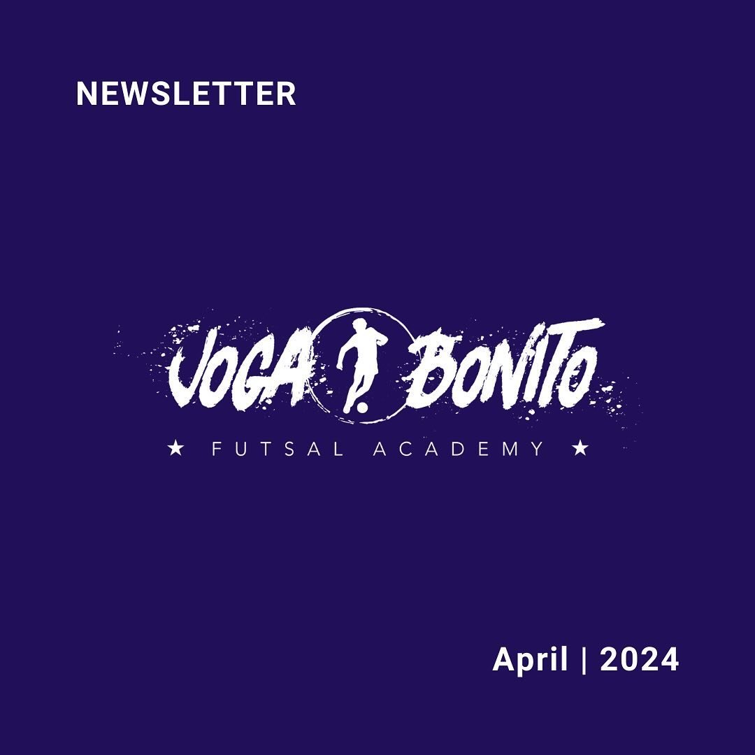 Our April Newsletter is now live!

Would you like to receive our Newsletter?
Send us a direct message with your email and we&rsquo;ll put you on the mailing list!

#jogabonitofutsalacademy #jbfutsalacademy #jogabonito #futsal #newsletter