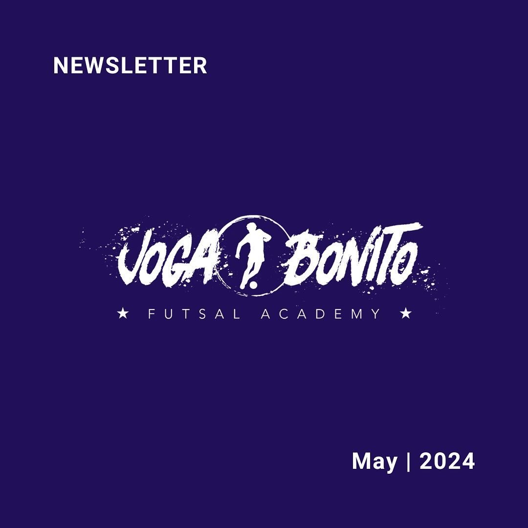 Our May Newsletter is now live!

Would you like to receive our monthly Newsletter?
Send us a direct message with your email and we&rsquo;ll put you on the mailing list!

#jogabonitofutsalacademy #jbfutsalacademy #jogabonito #futsal #newsletter