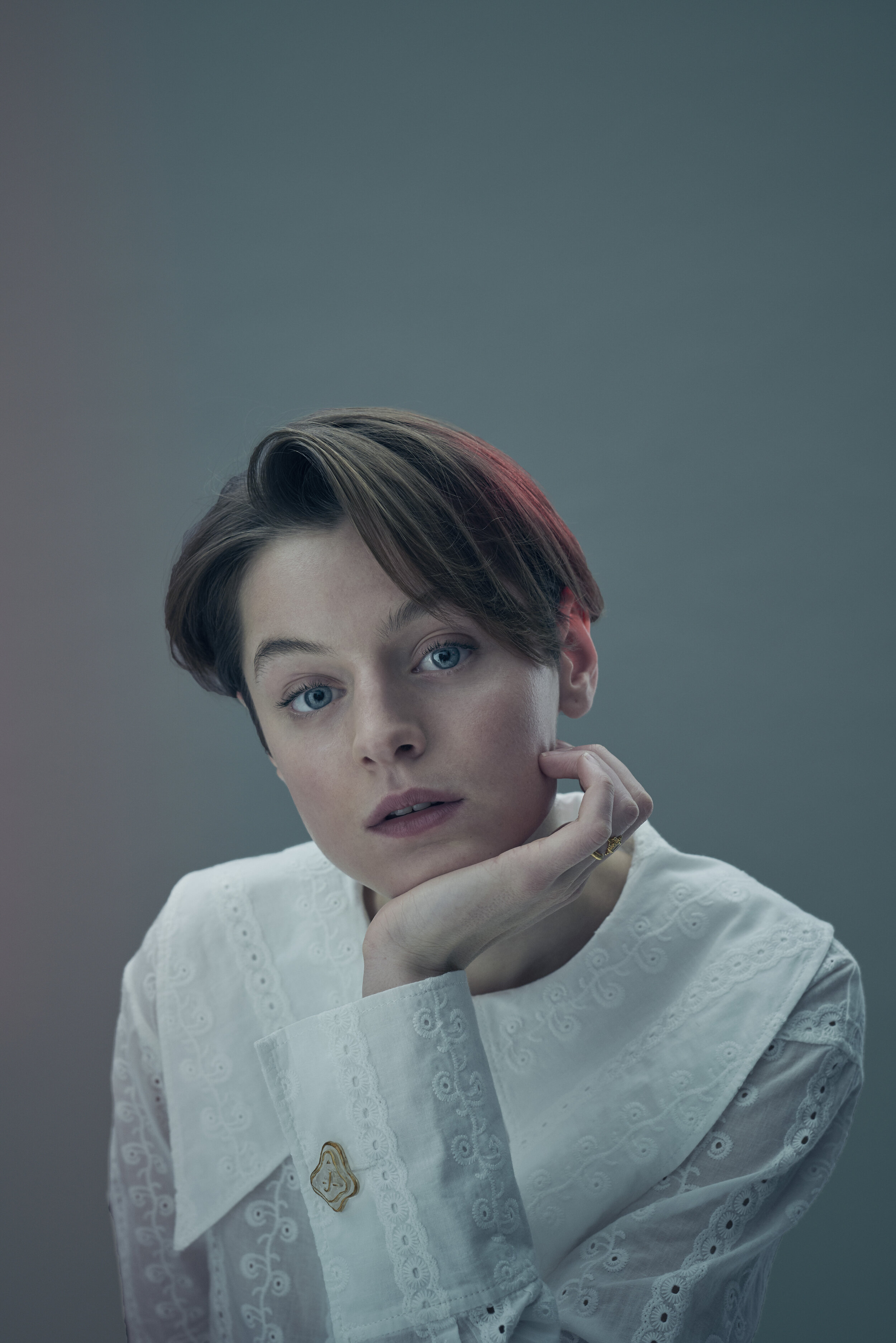 Phil Fisk - Emma Corrin / Observer — Flock