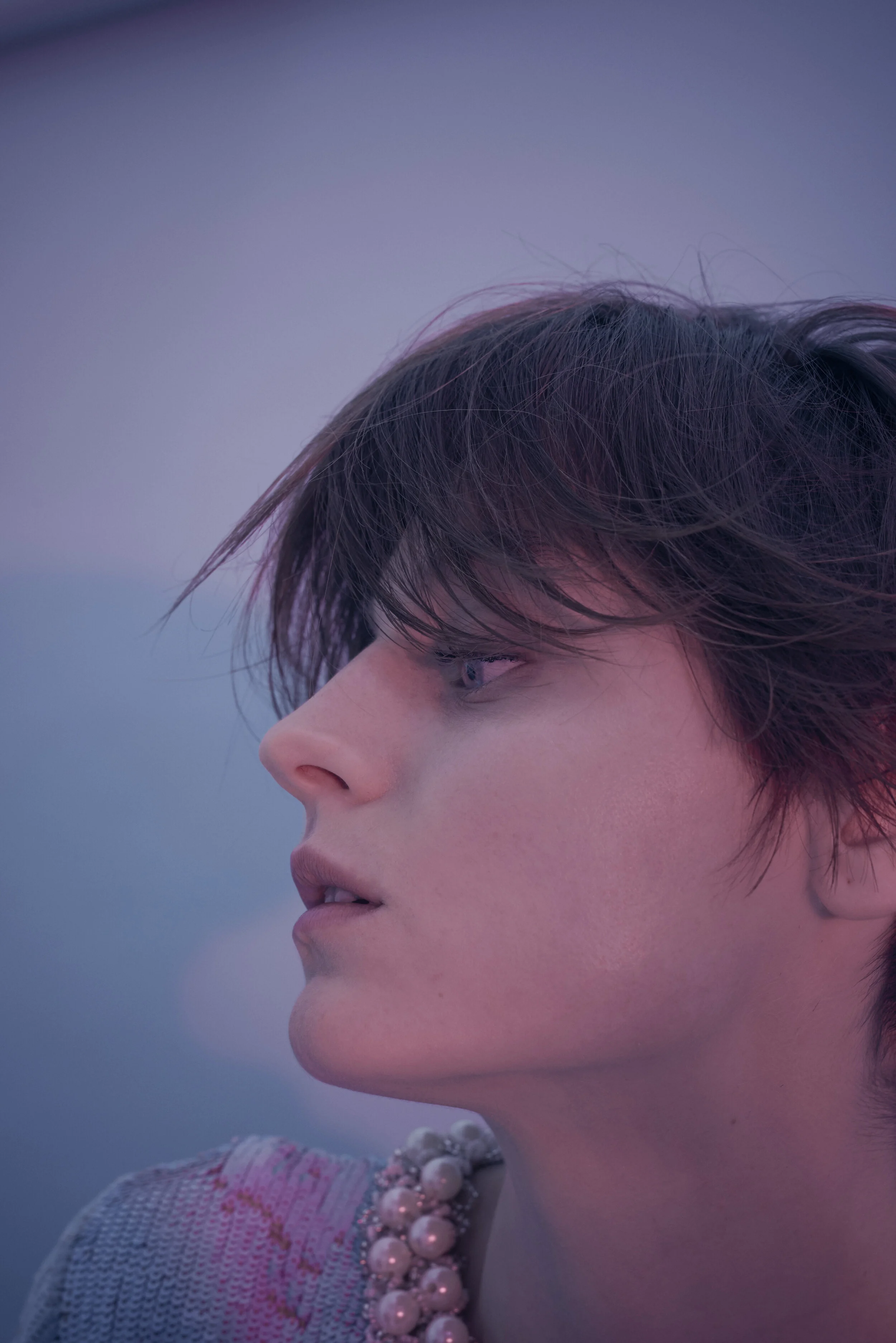 Phil Fisk - Emma Corrin / Observer — Flock