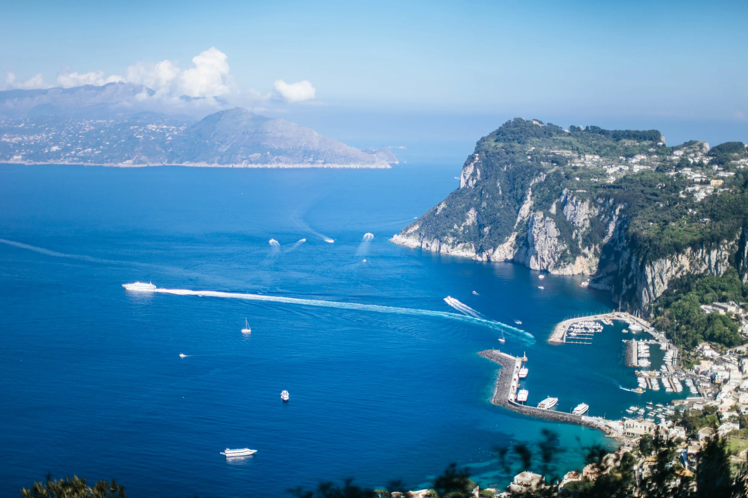 The view from Villa San Michele