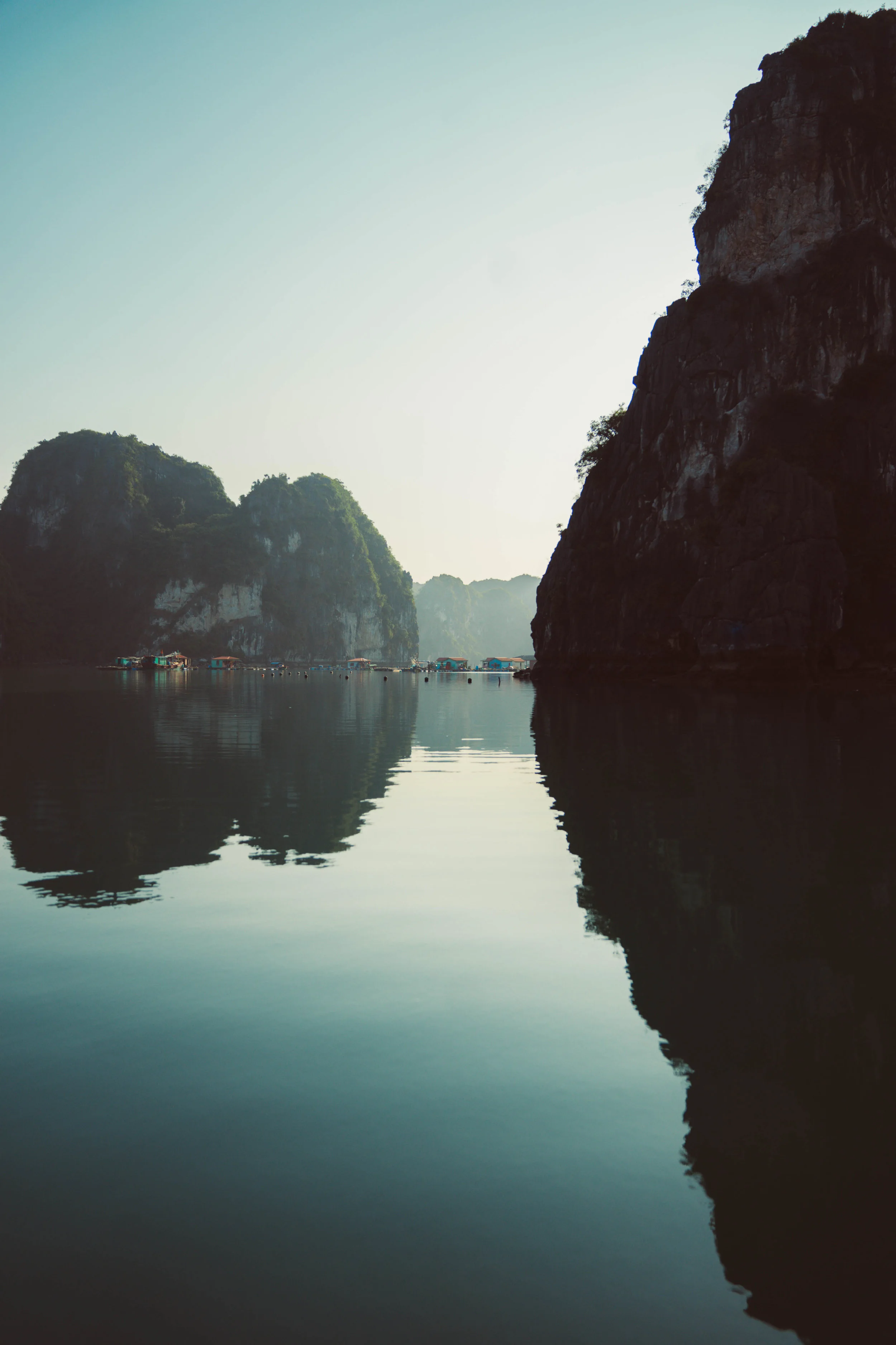 Sunrise in Halong Bay