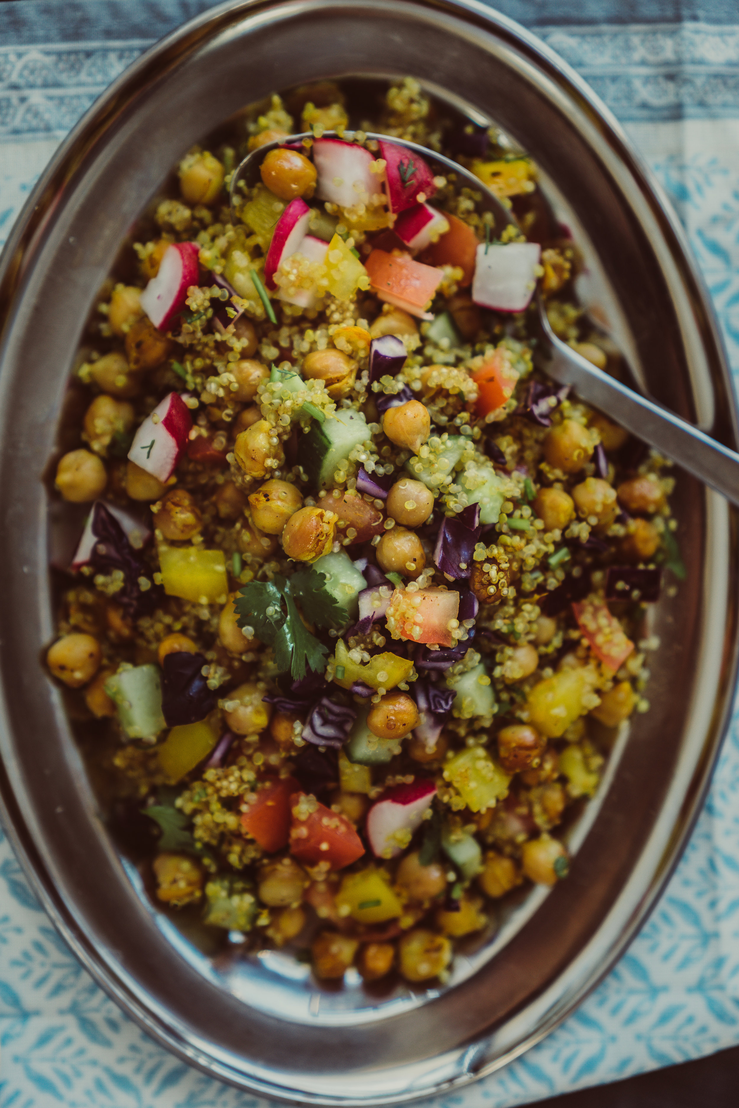 Chana Masala & Quinoa Salad