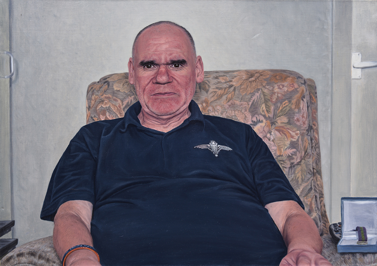 'Mr McCarron' (Shortlisted for The Scottish Portrait Award 2017)