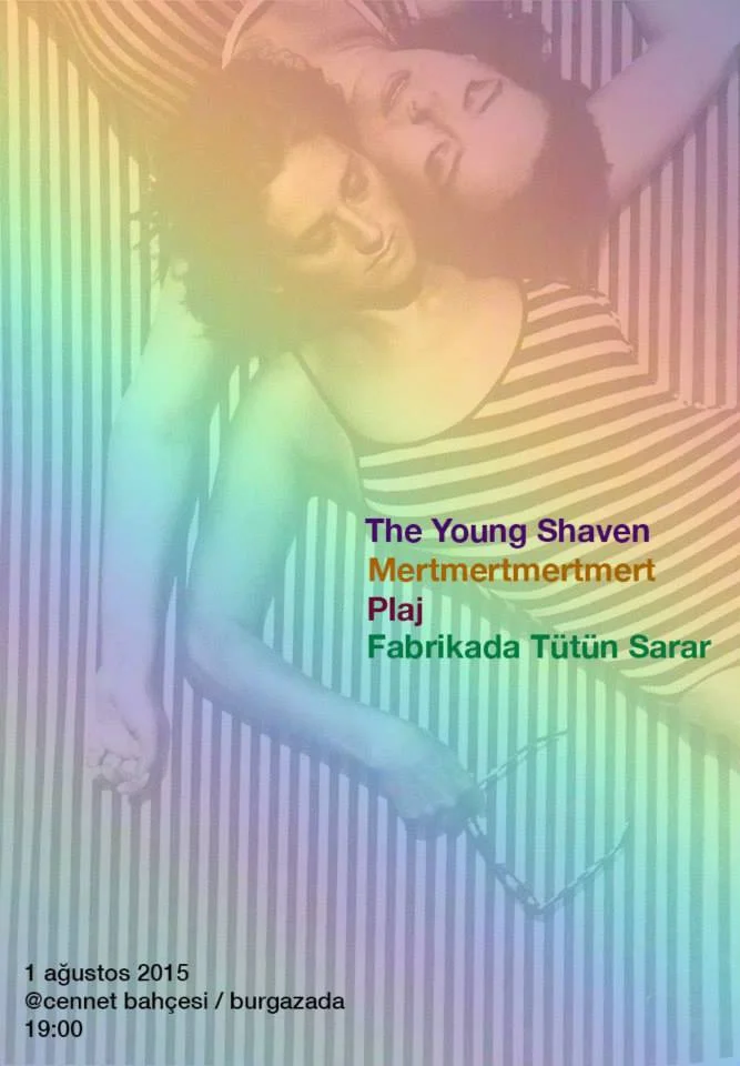 The Young Shaven @ Cennet Bahçesi Poster
