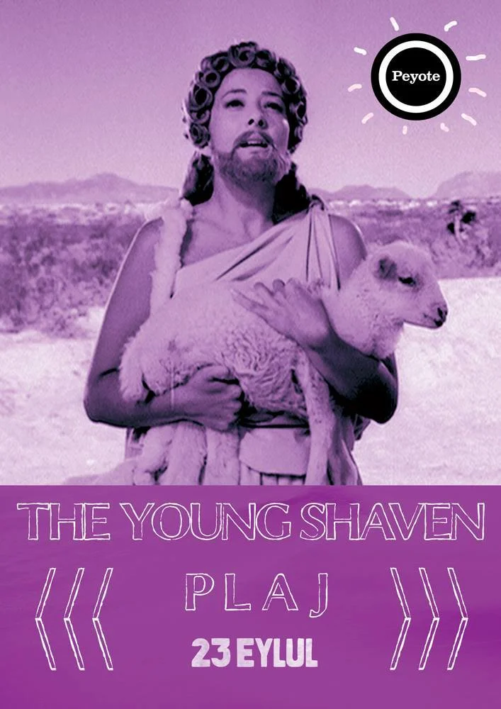 The Young Shaven & Play @ Peyote Poster