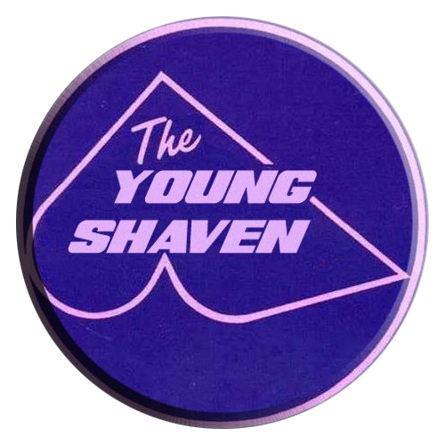 The Young Shaven pins.