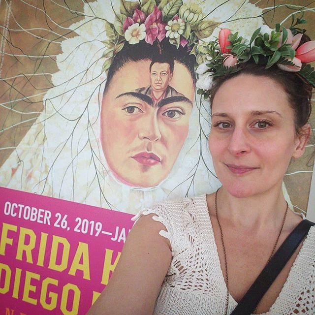 🏵🌹🌺 Opening day. 🌺🌹🏵 #NCMAFrida

5 / detail from &quot;Diego on My Mind&quot;
6 / detail from &quot;Self-Portait with Monkeys&quot;
7 / detail from &quot;The Love Embrace of the Universe, the Earth (M&eacute;xico), Myself, Diego, and Se&ntilde;