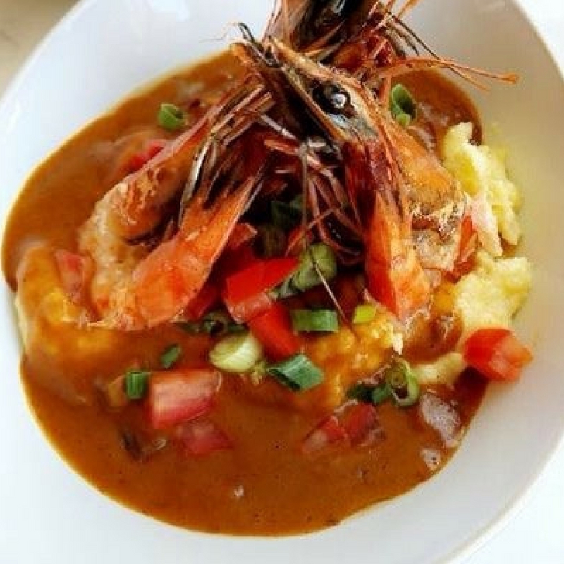 Shrimp & Grits! My baby Girls favorite thing from Magnolia House!