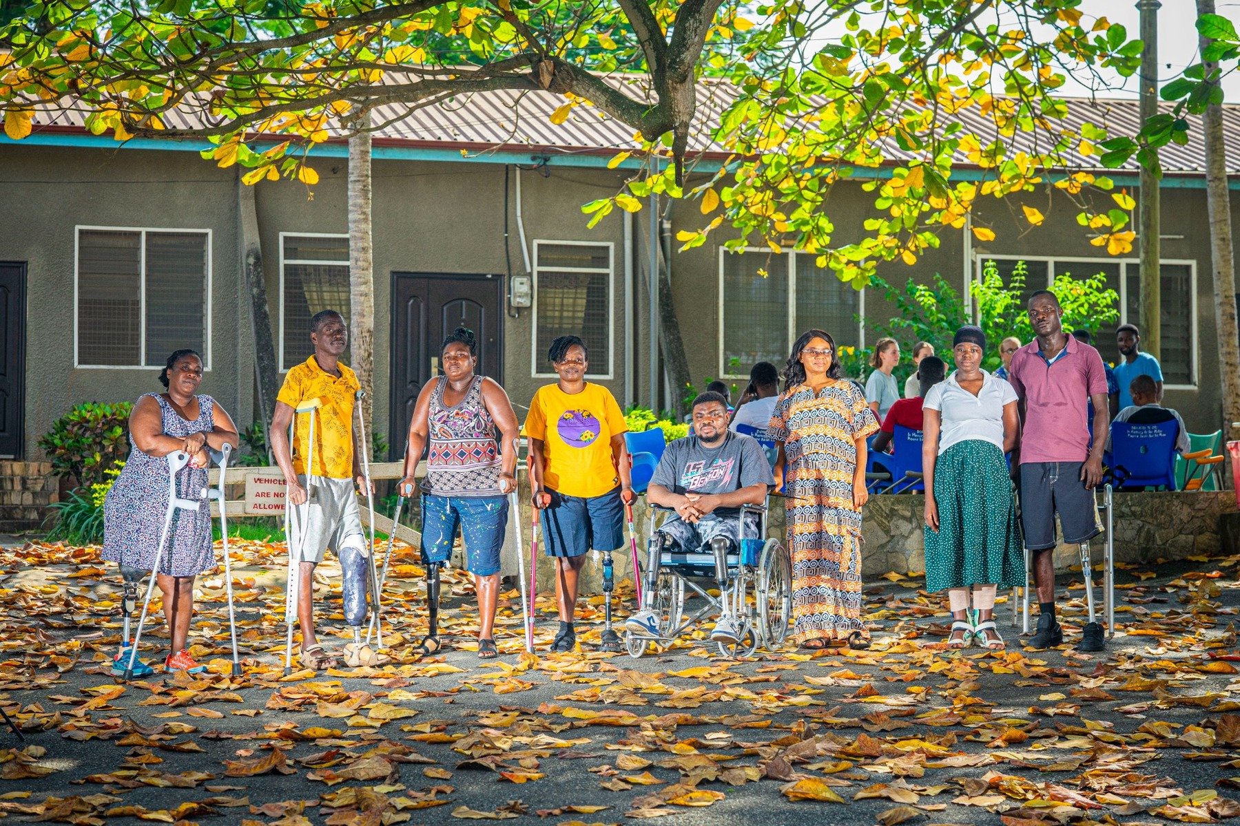 People whose lives have been impacted through prosthetic care