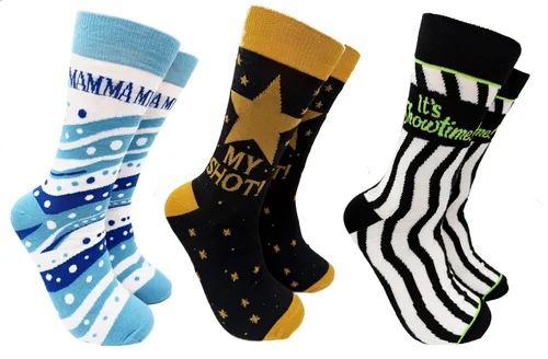 Thespian fundraiser socks