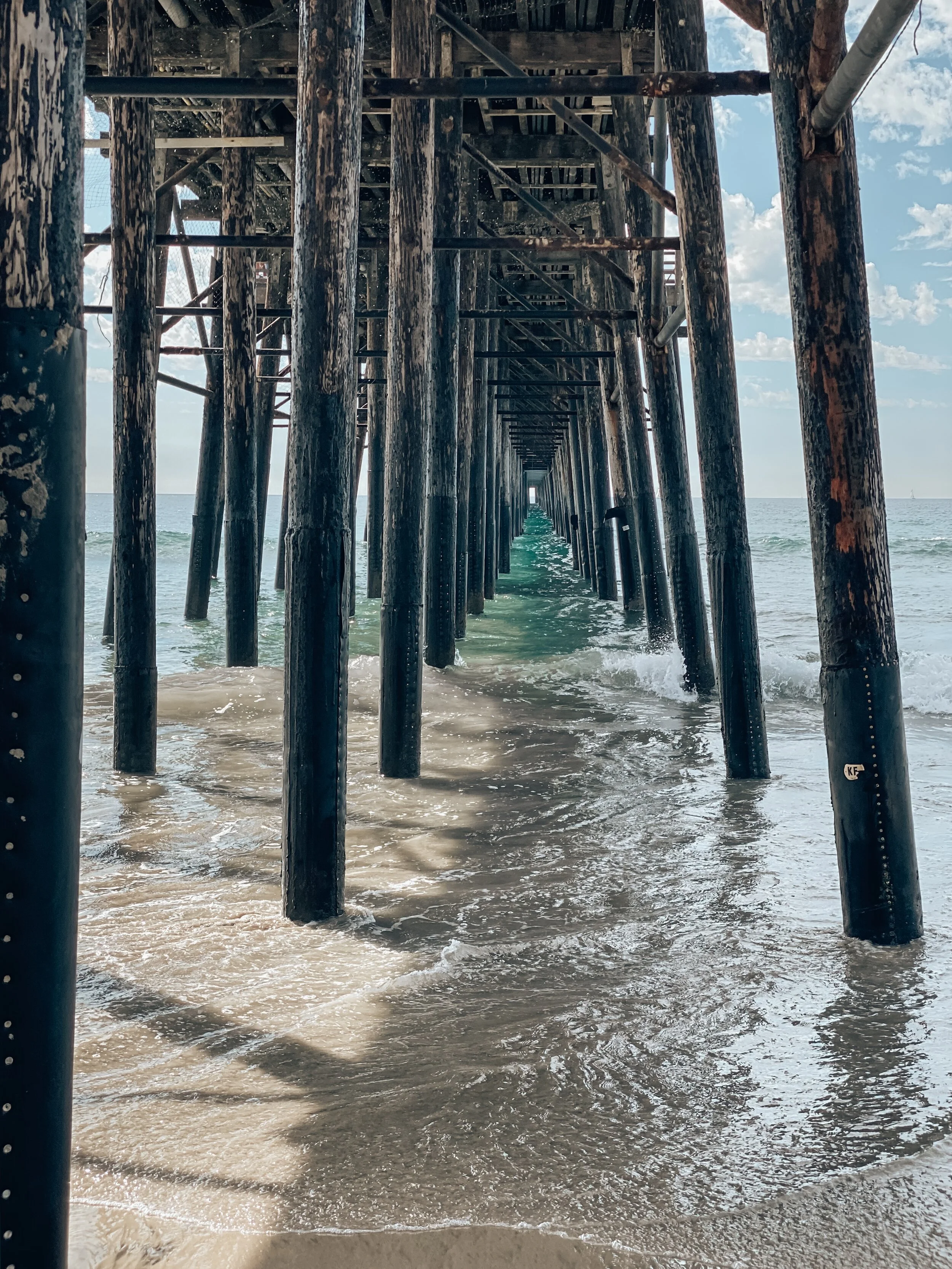  Gabriella Gerbasi | Photography | My Life in Shades of Blue  Travel photography on the West Coast in California, visiting Los Angeles, Santa Monica, Venice Beach, Melrose Avenue, the Broad Museum, and beautiful beaches of Malibu with my sister. 