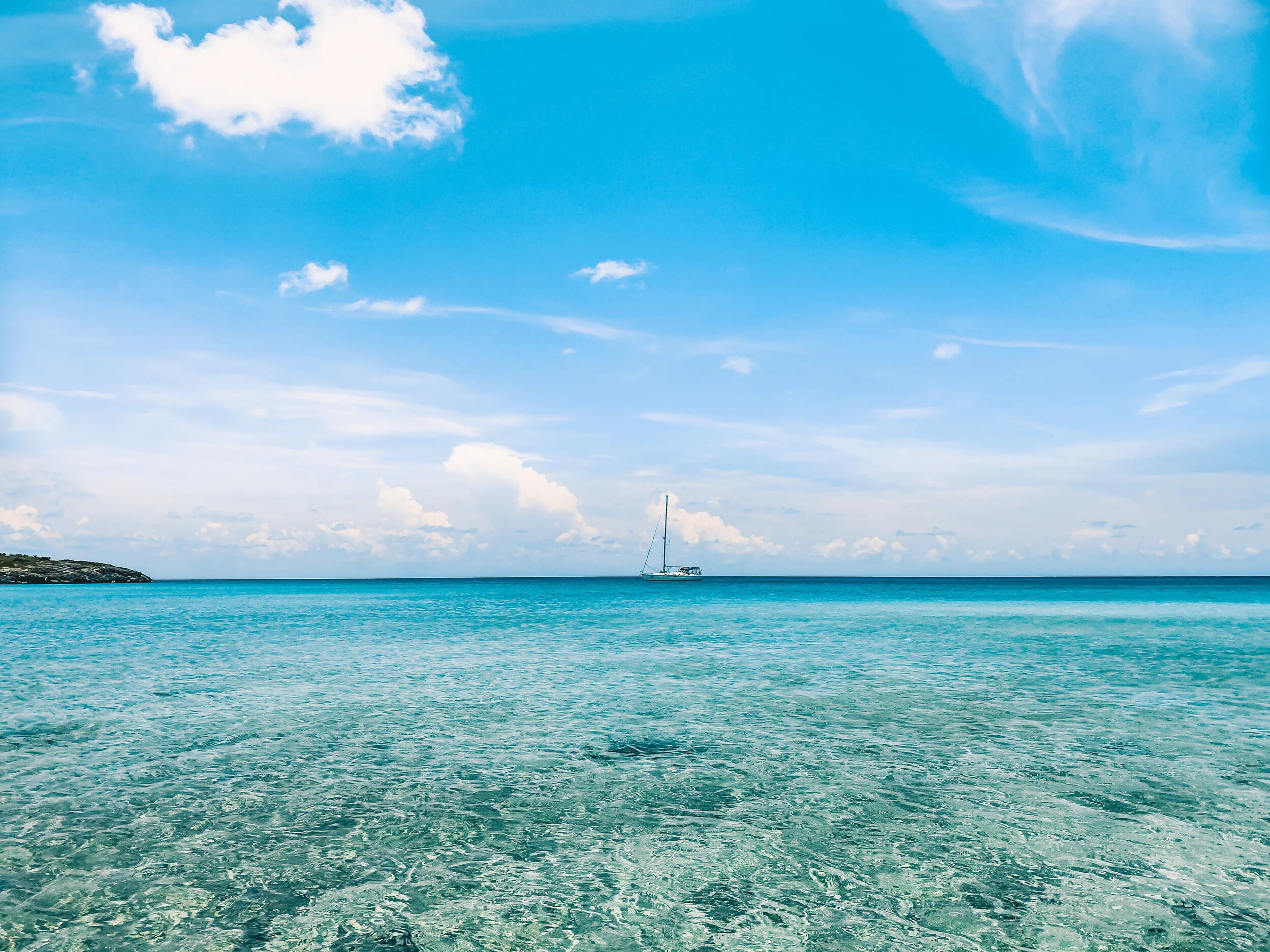  More blue oceans, more blue skies.  