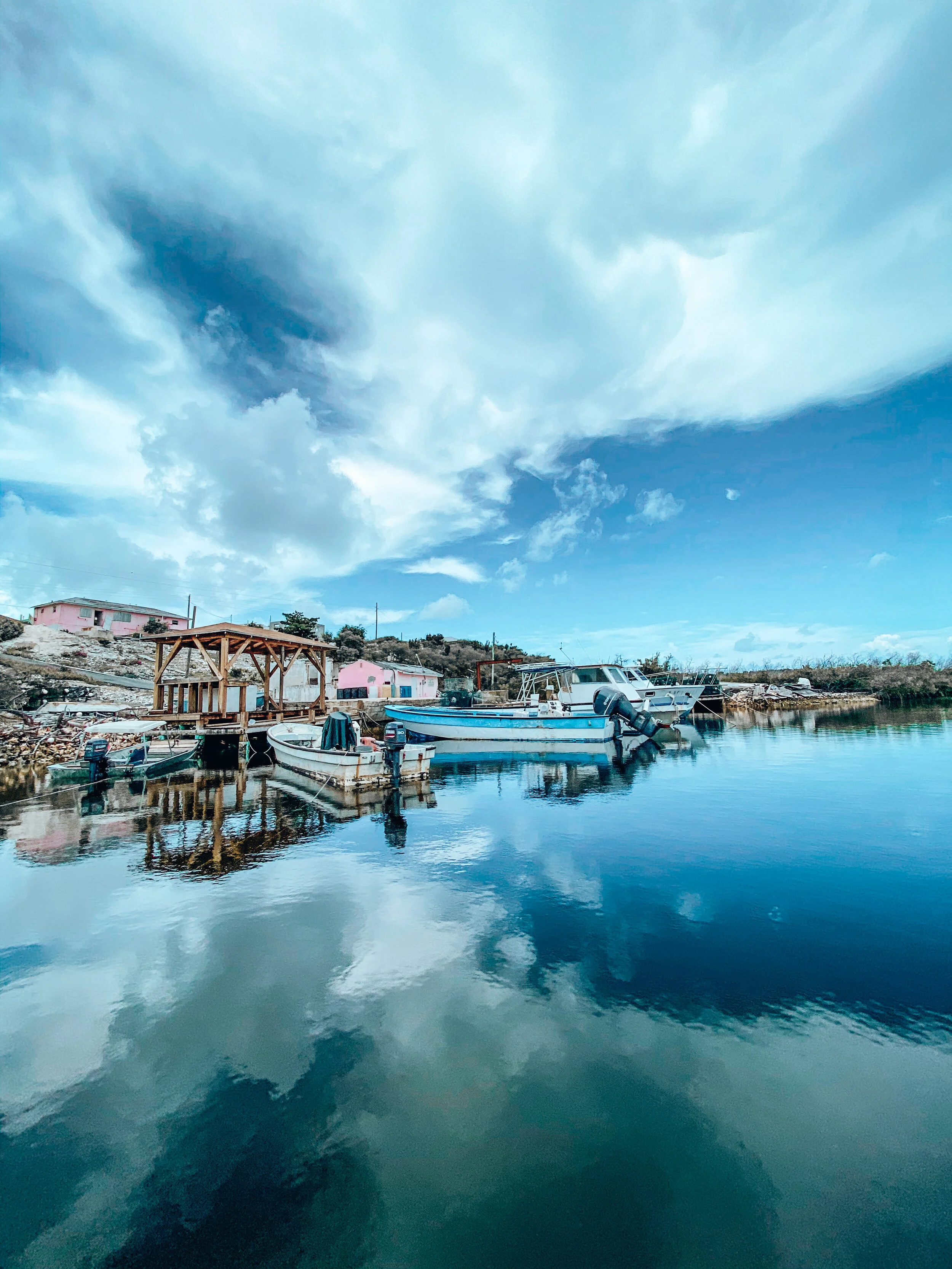  Arriving to Duncan Town, Ragged Island.  