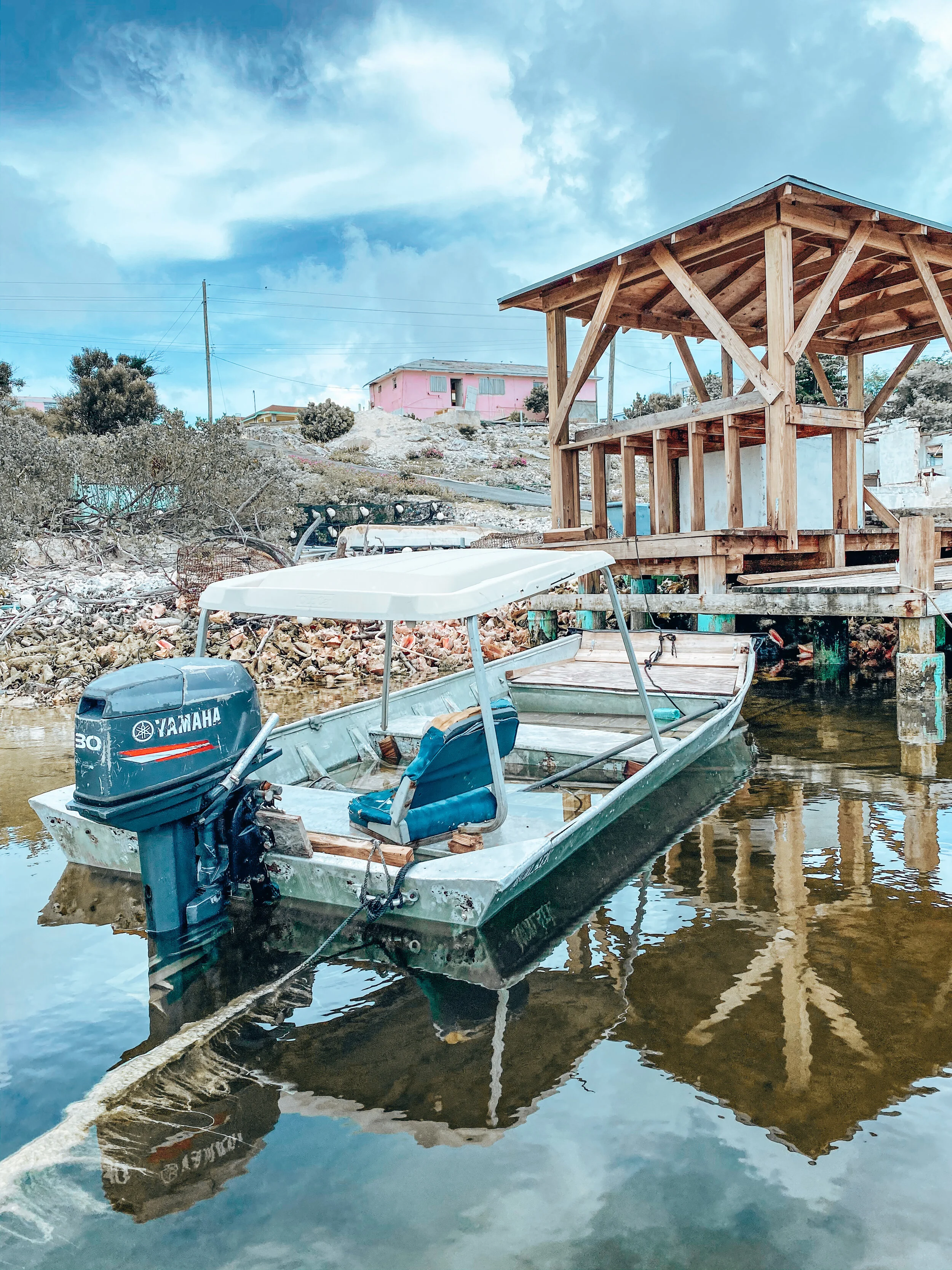  Arriving to Duncan Town, Ragged Island.  