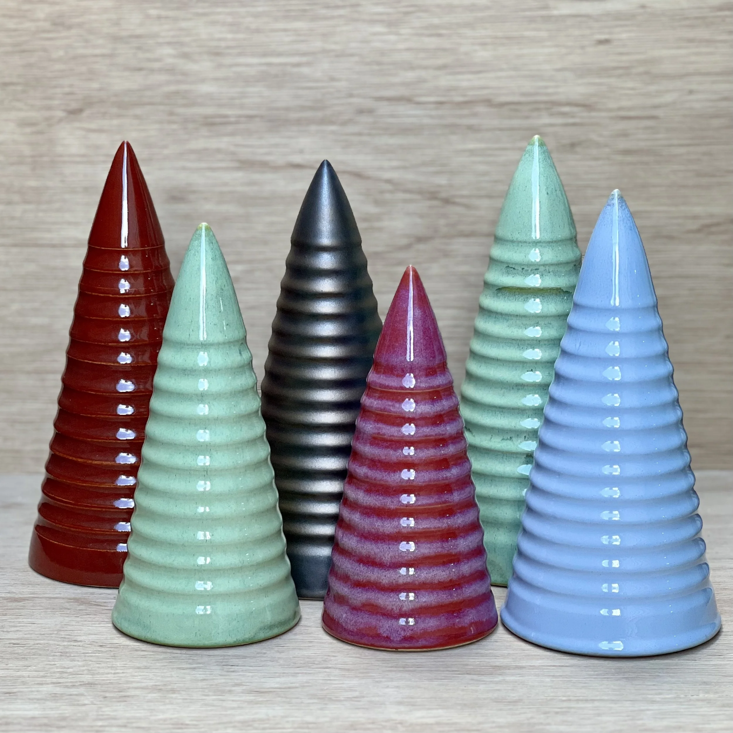 Ceramic Holiday Tree - Terrace Texture