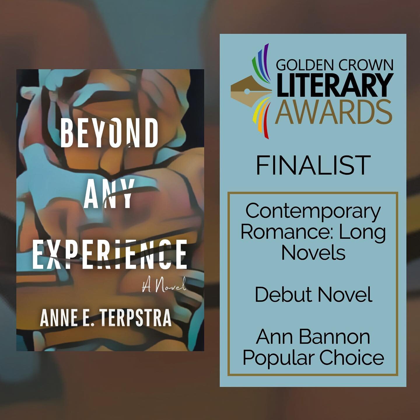 It&rsquo;s been a wonderful week for good book news - my novel, Beyond Any Experience, is a finalist in all three categories it was nominated in for the GCLS Goldie awards!

#BeyondAnyExperience #LGBTQBooks #QueerBookstagram #LesbianRomance #QueerLit