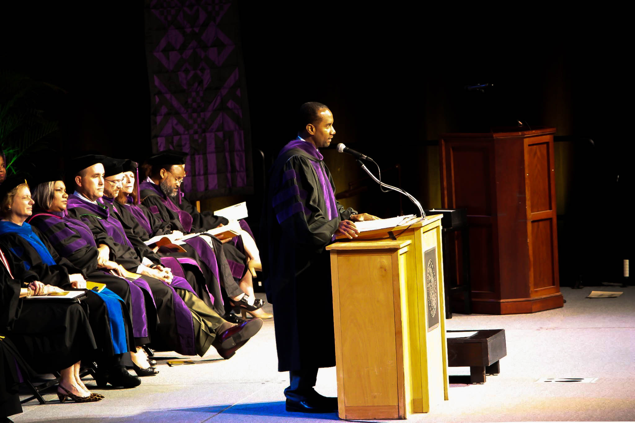 Edward L Stanton III, US Attorney speaking at UTK'S Law School Graduation
