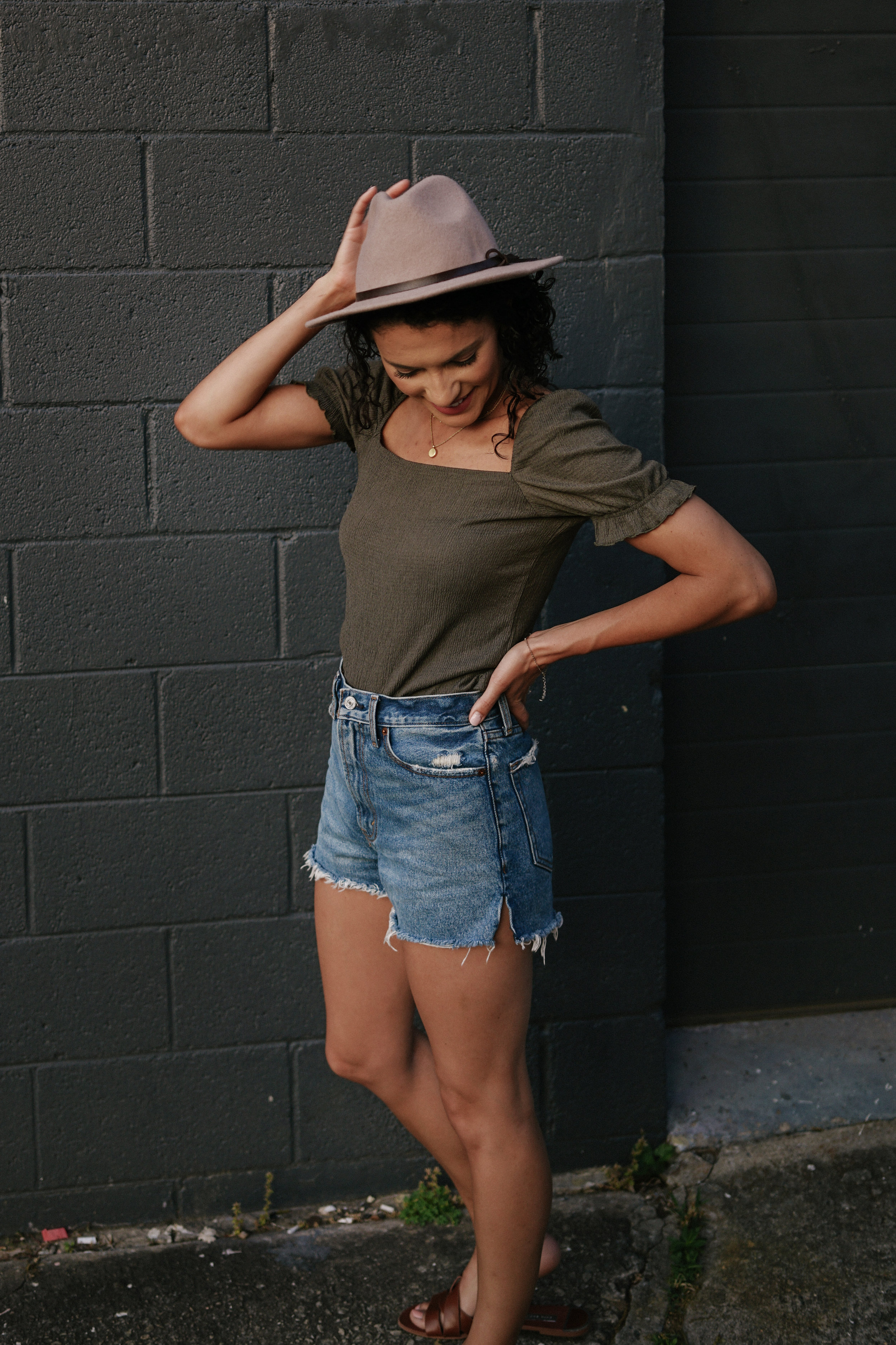 The Perfect High-Waisted Denim Shorts 