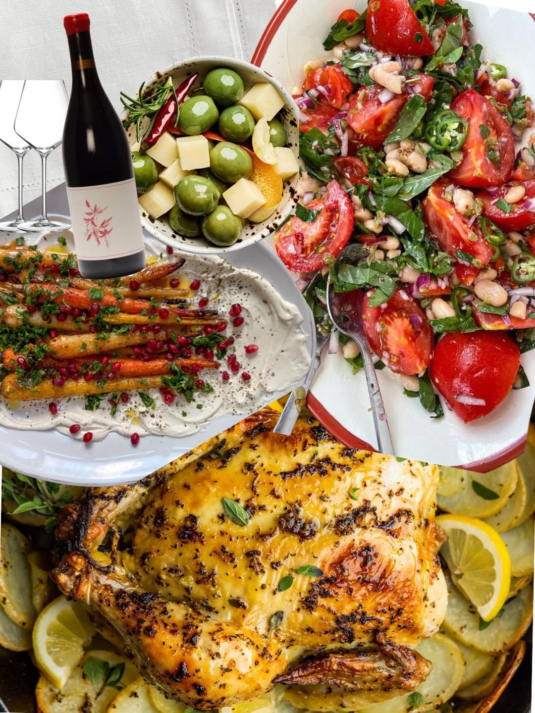 Hosting on a Weeknight: What I Made for Dinner