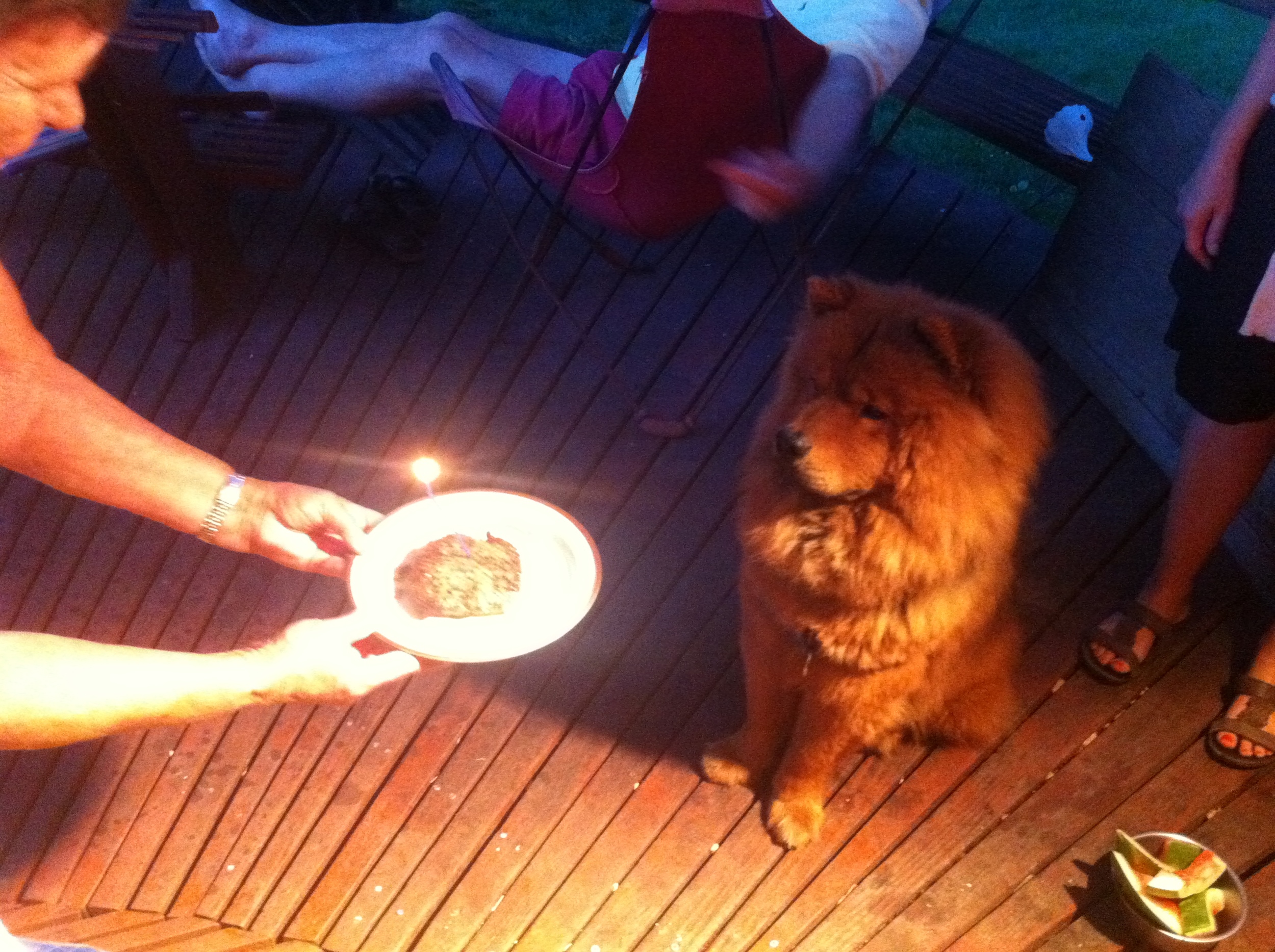 Birthday Meat Cake