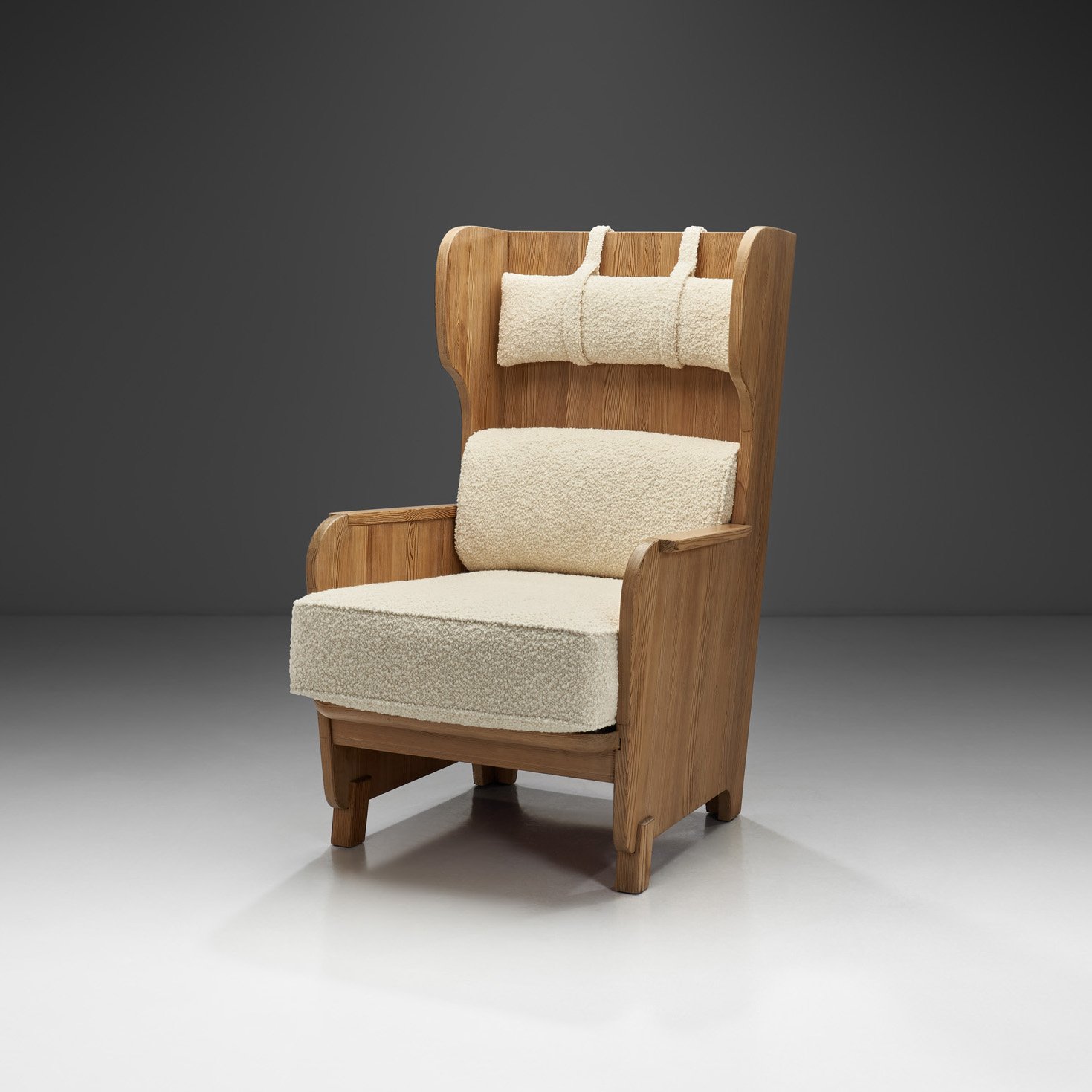 Axel Einar Hjorth "Lovö" Pine Armchair for Nordiska Kompaniet, Sweden 1932 (sold)
