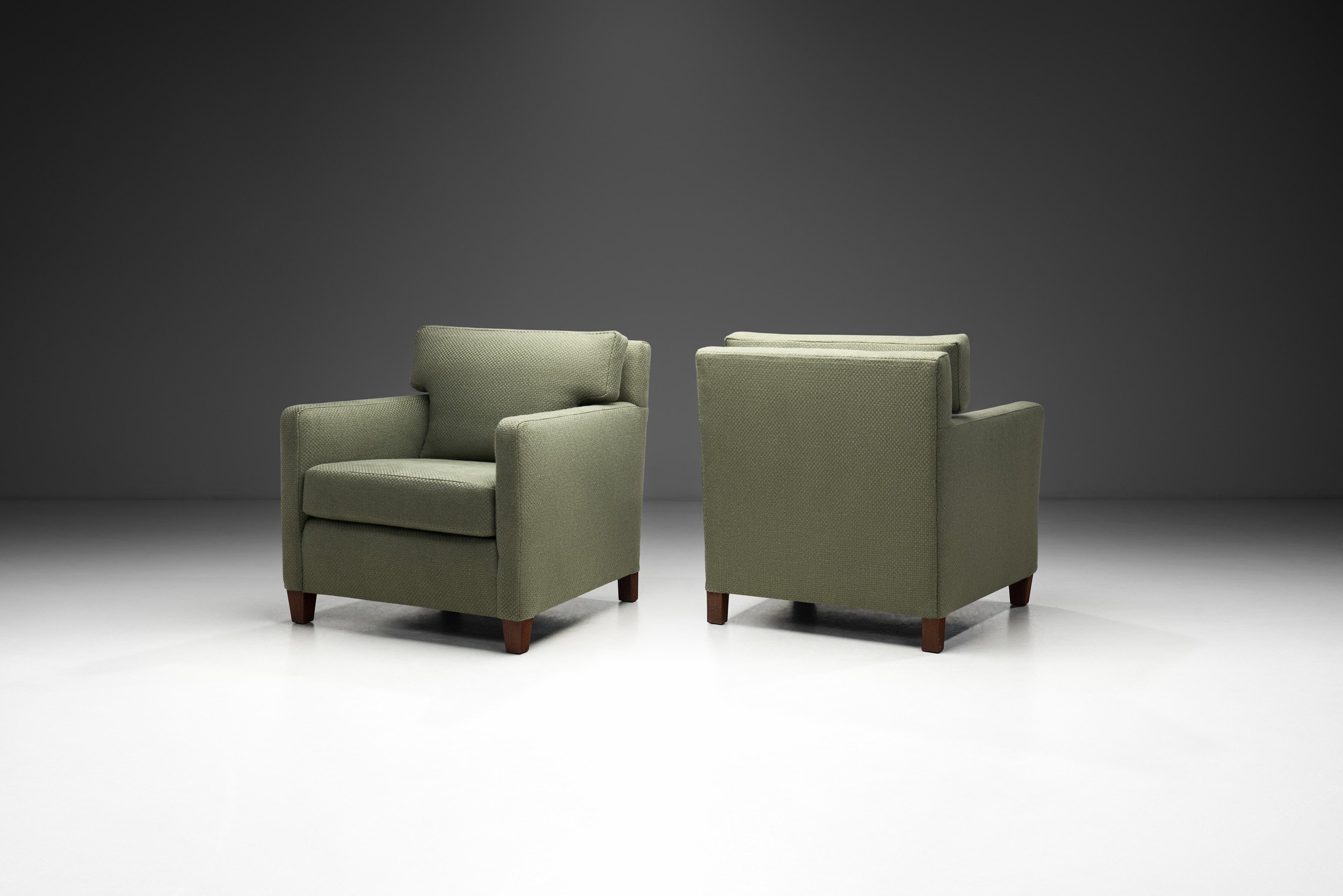 A Pair of Art Deco Armchairs, Europe ca 1930s (sold)