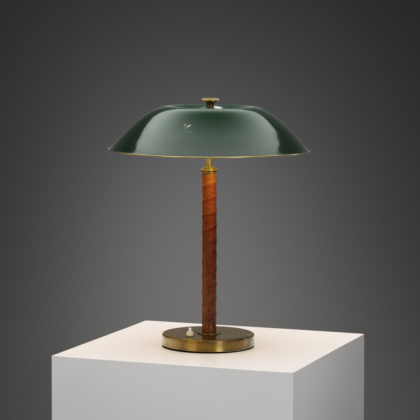 Model "15624" Table Lamp by Bertil Brisborg for Böhlmarks, Sweden 1950s